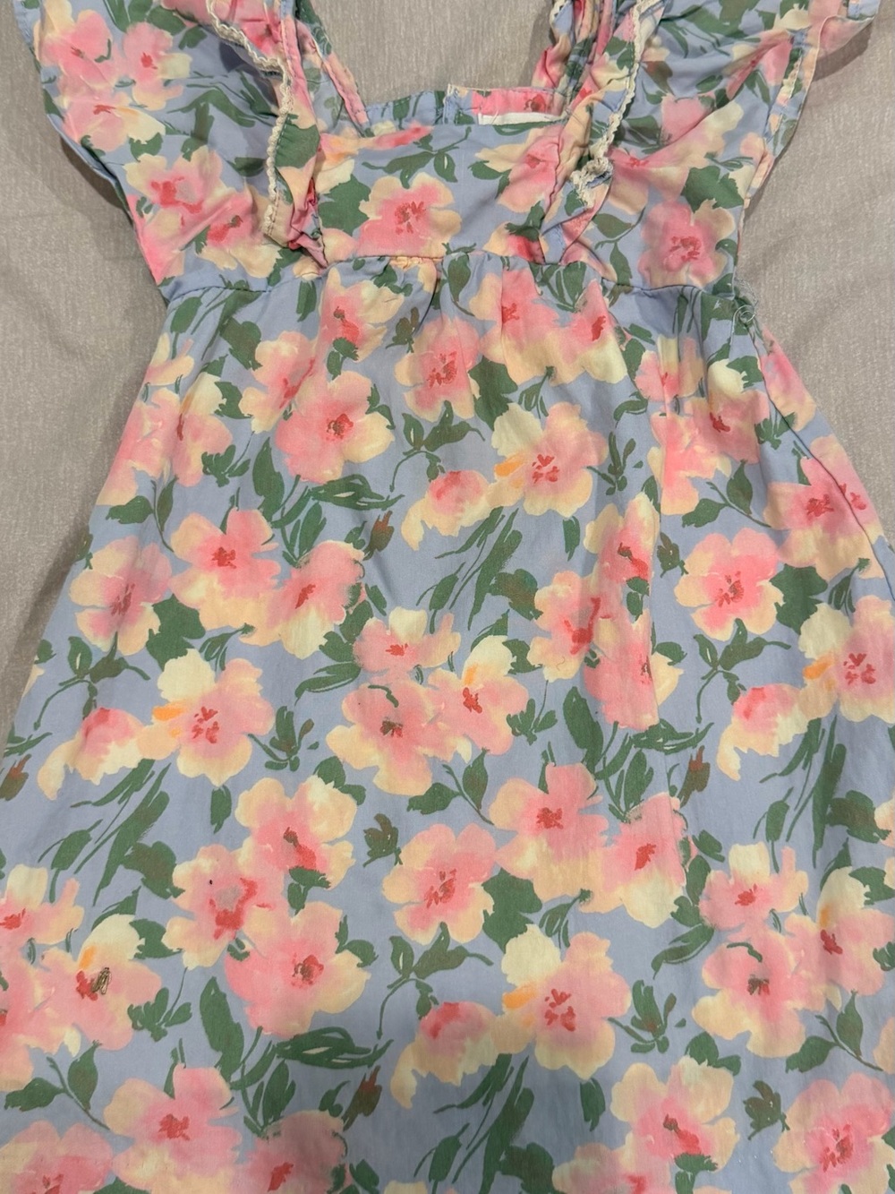 ZARA Floral Girls Dress